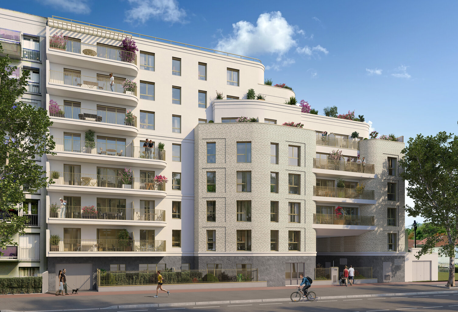 Vente programme neuf T2, T3, T4 37 à 83 m² Viroflay (78220) — photo 1