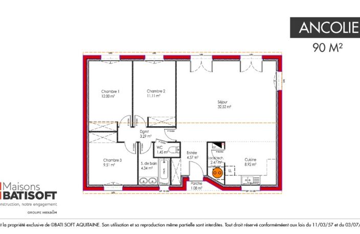 Maison à construire à Sanguinet (40460) — photo 4