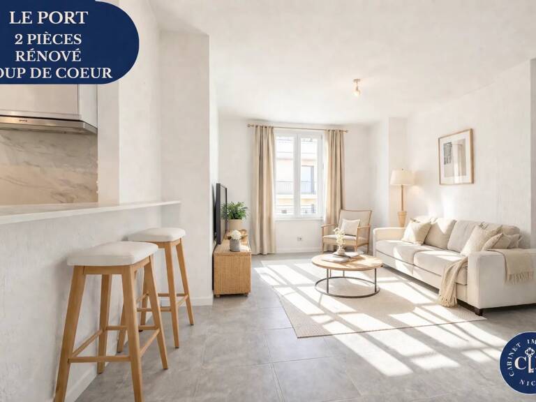 APPARTEMENT 2 PIÈCES – RÉNOVÉ – COUP DE CŒUR – LE PORT — photo 1