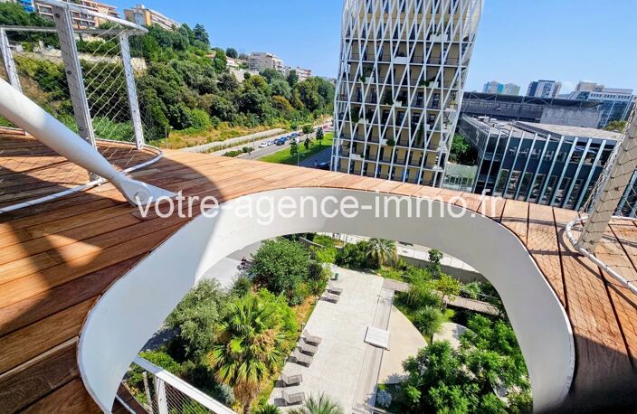 Nice Ouest Méridia 3 Pièces terrasse parking — photo 2