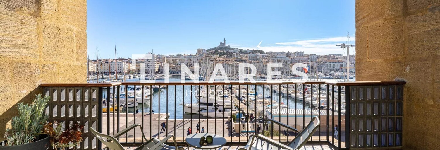 Appartement 3 Pièces 80 m² à vendre à Marseille 2 (13002)