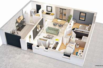 Maison 4 pièces 162345 €