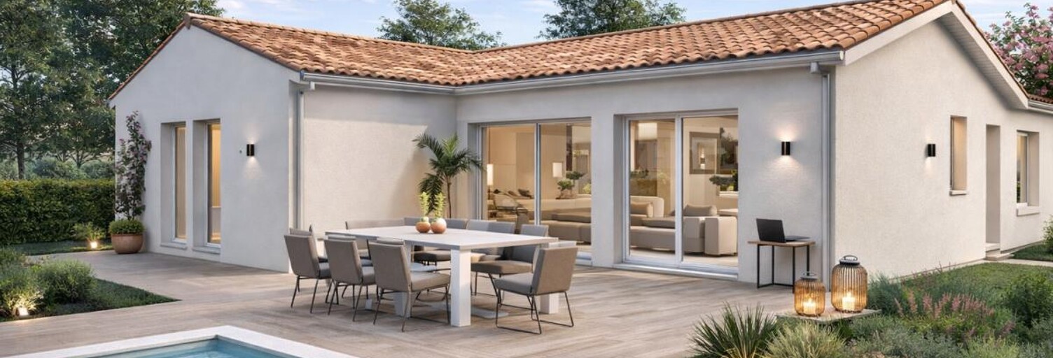 Maison 90 m² à construire Margaux-Cantenac (33460)