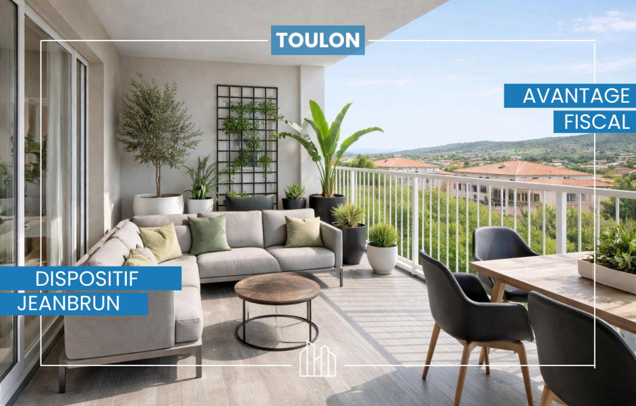 RÉSIDENCE LINA - DISPOSITIF JEANBRUN  Appartement neuf Toulon 83000