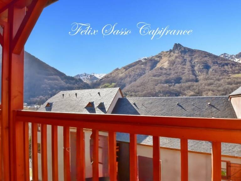CAUTERETS (65), superbe T2 BIS d'une surface au sol de 41.72 m2 avec vue panoramique sur les montagnes - Résidence avec piscine — photo 1