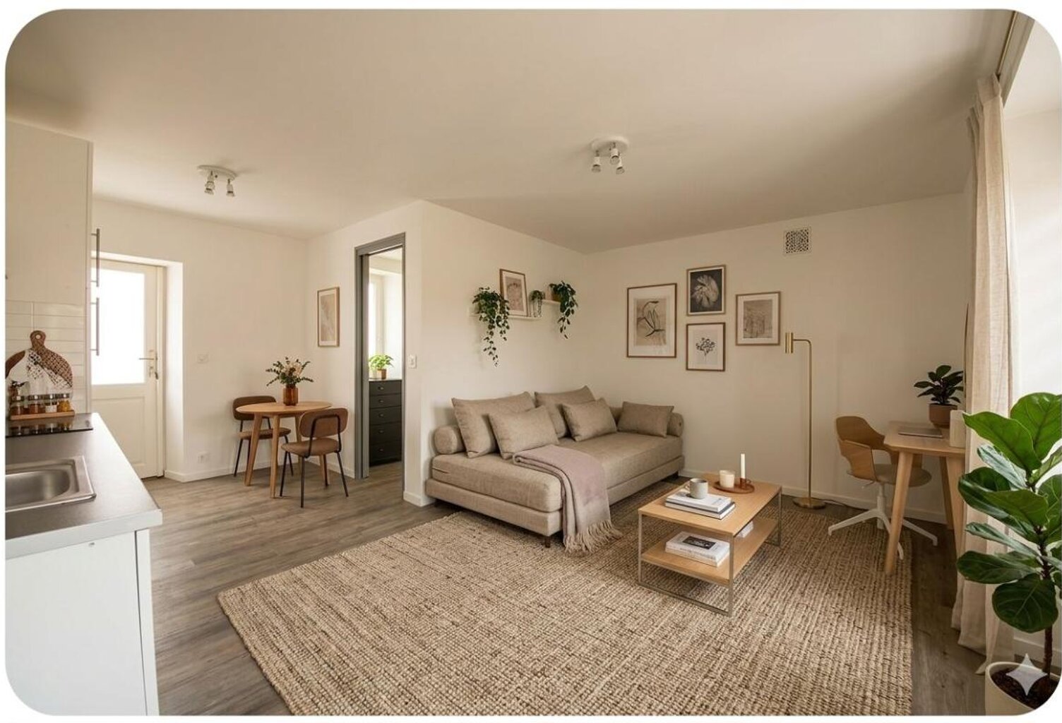Studio À Vendre - Mézières sur Seine — photo 1
