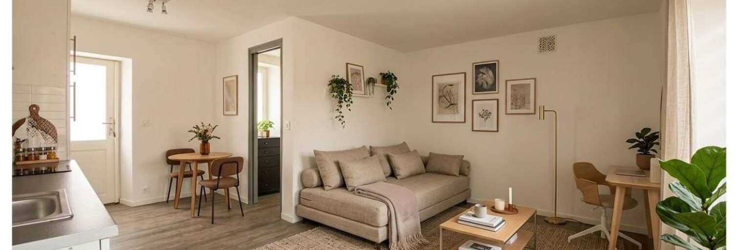 Appartement 1 Pièce 22 m² à vendre à Mézières-sur-Seine (78970)