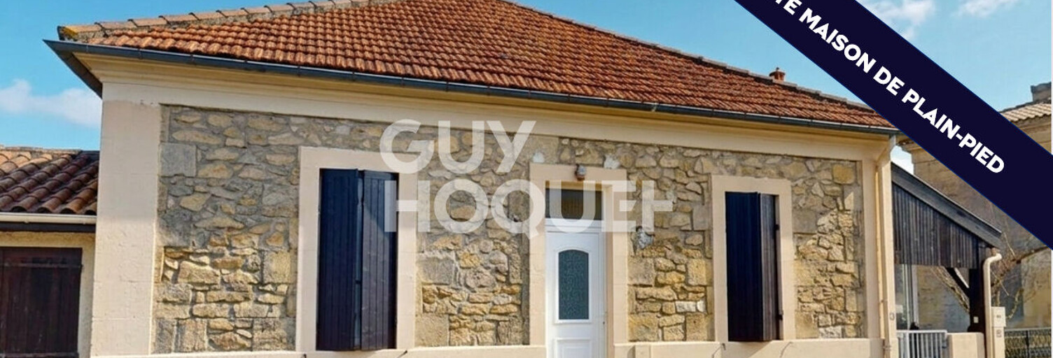 Maison 3 Pièces 87 m² à vendre à Cadillac-sur-Garonne (33410)
