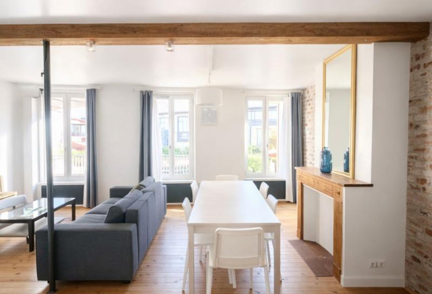 Toulouse Saint-Aubin Appartement type 3 traversant dernier étage lumineux et calme — photo 1