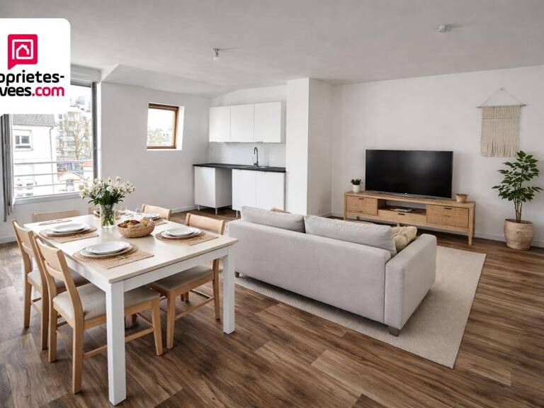 Appartement Saint Denis 3 pièce(s) 54.67 m2 — photo 1