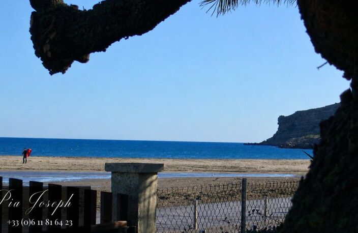 TERRAIN CONSTRUCTIBLE EXCEPTIONNEL EN PREMIÈRE LIGNE DE PLAGE - LA FRANQUI (LEUCATE) — photo 3