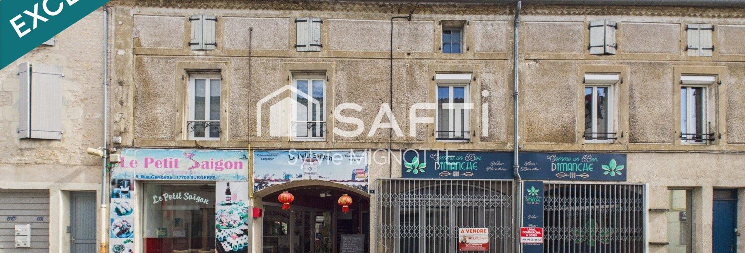 Immeuble  200 m² à vendre à Surgères (17700)