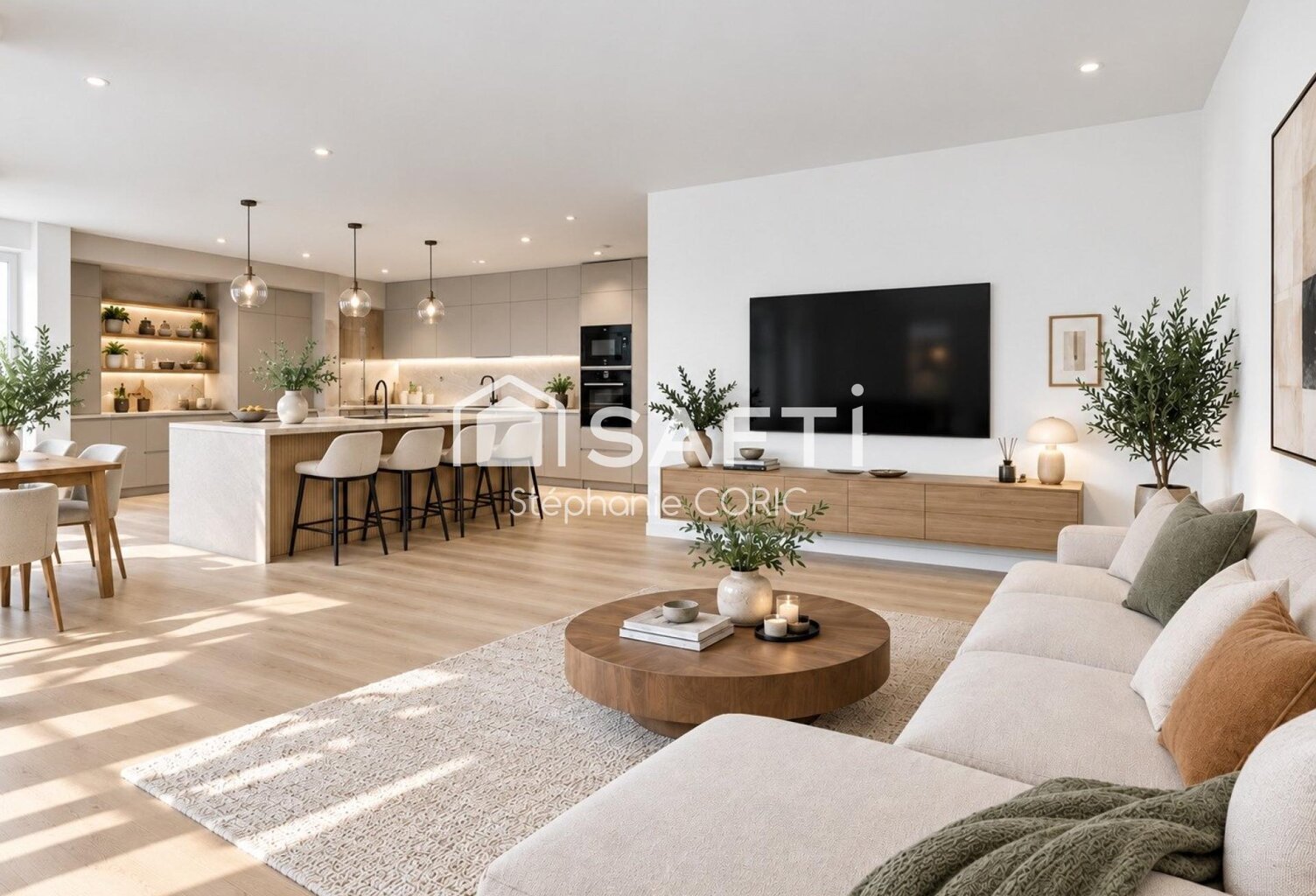 REPUBLIQUE / POINT DU JOUR - APPARTEMENT FAMILIAL 4 PIECES - 90 m² - 3 CHAMBRES — photo 1