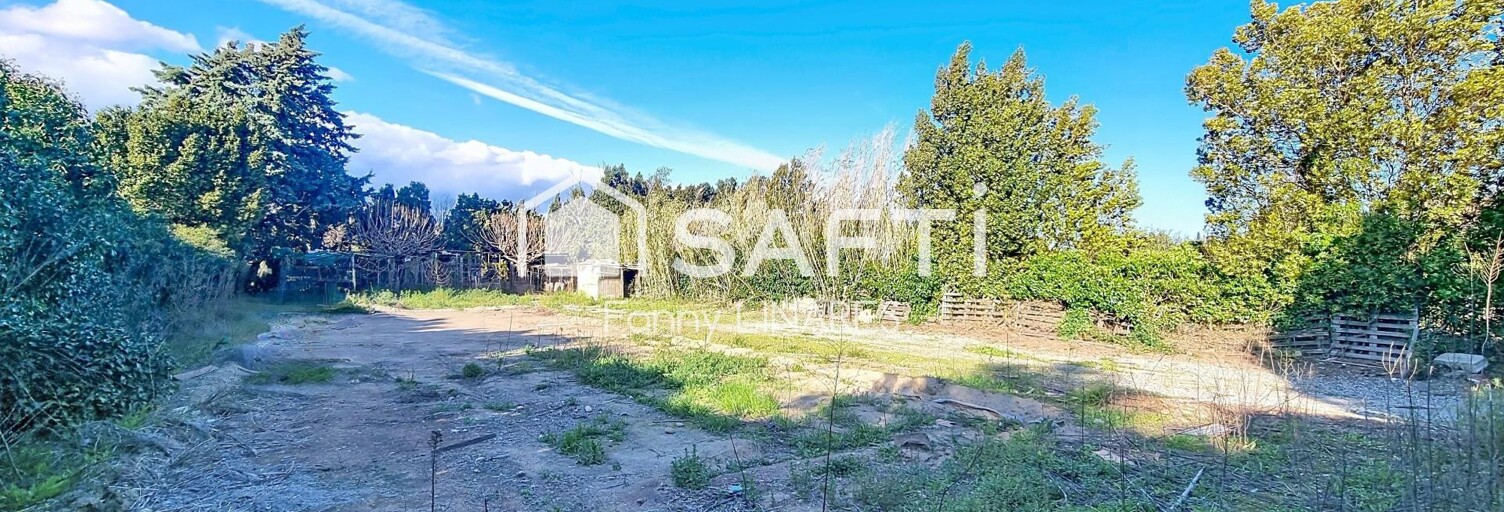 Terrain  830 m² à vendre à Corneilla-la-Rivière (66550)