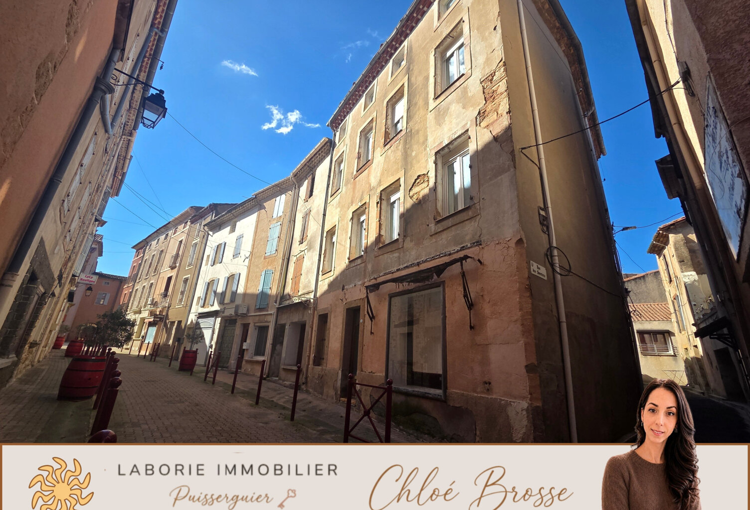 A VENDRE - ST CHINIAN - IMMEUBLE DE RAPPORT COMPOSE DE 3 LOT — photo 1