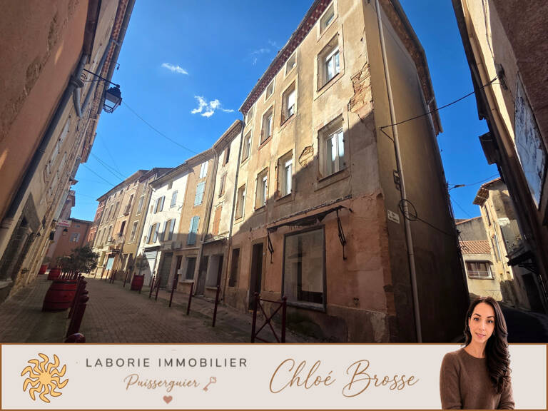 A VENDRE - ST CHINIAN - IMMEUBLE DE RAPPORT COMPOSE DE 3 LOT — photo 1