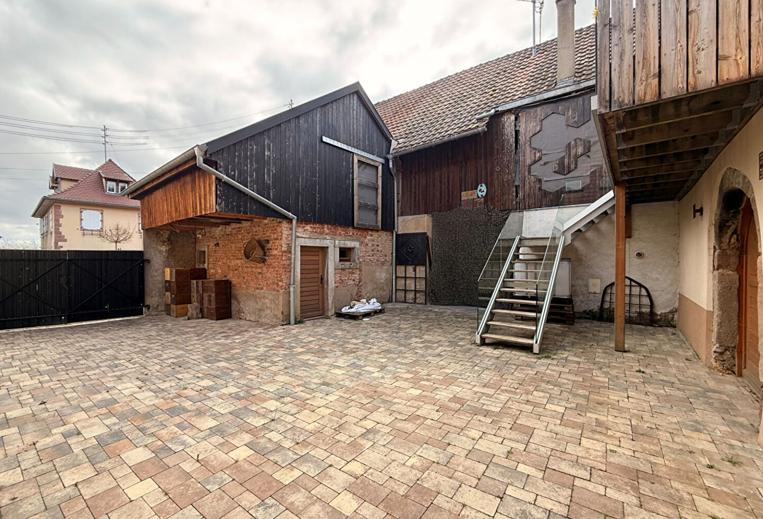 Maison de village+dépendances Niedermorschwihr — photo 1
