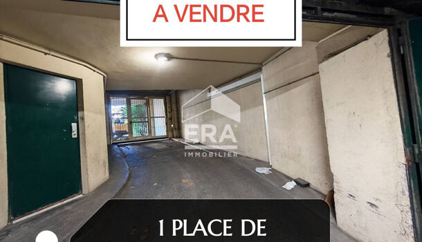Parking  à vendre Marseille 4eme 13004