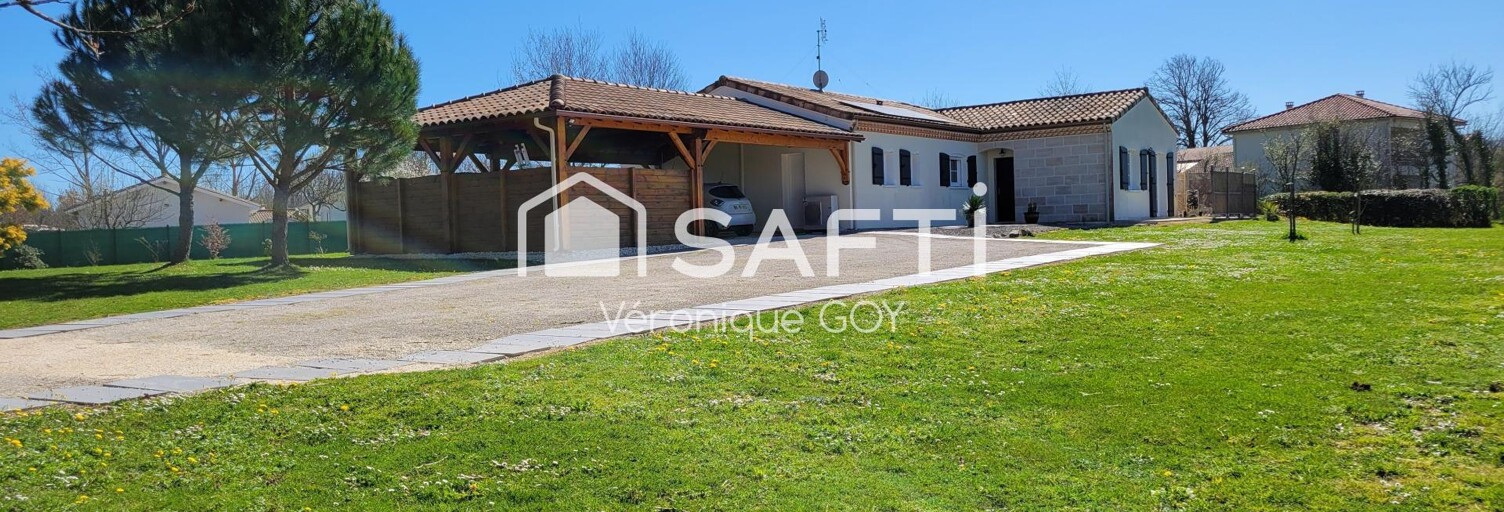 Maison 5 Pièces 120 m² à vendre à Saint-Aulaye-Puymangou (24410)