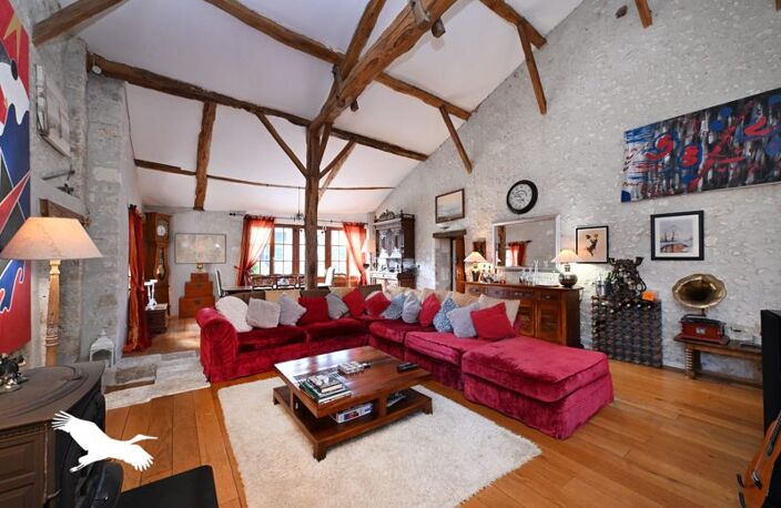 Vente maison 7 pièces 300 m² Poullignac (16190) — photo 3