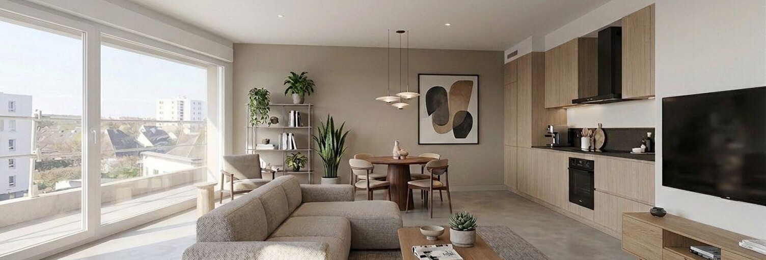 Appartement 3 Pièces 70 m² à vendre à Vannes (56000)