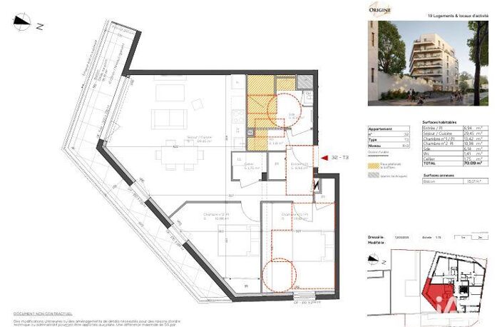 Vente Appartement 3 pièces — photo 5