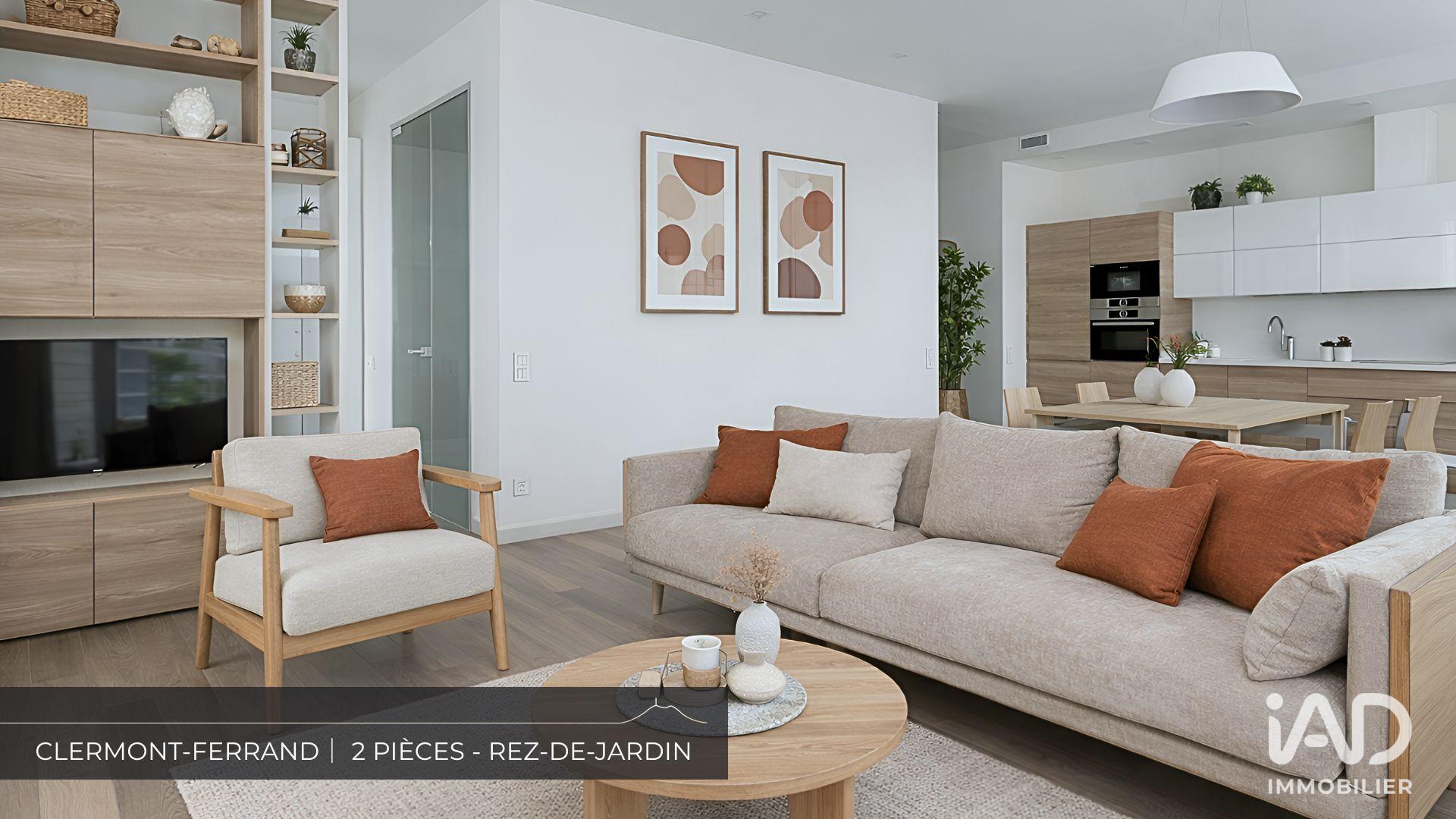 Clermont-Ferrand - 39m² - 2p. - 1ch.