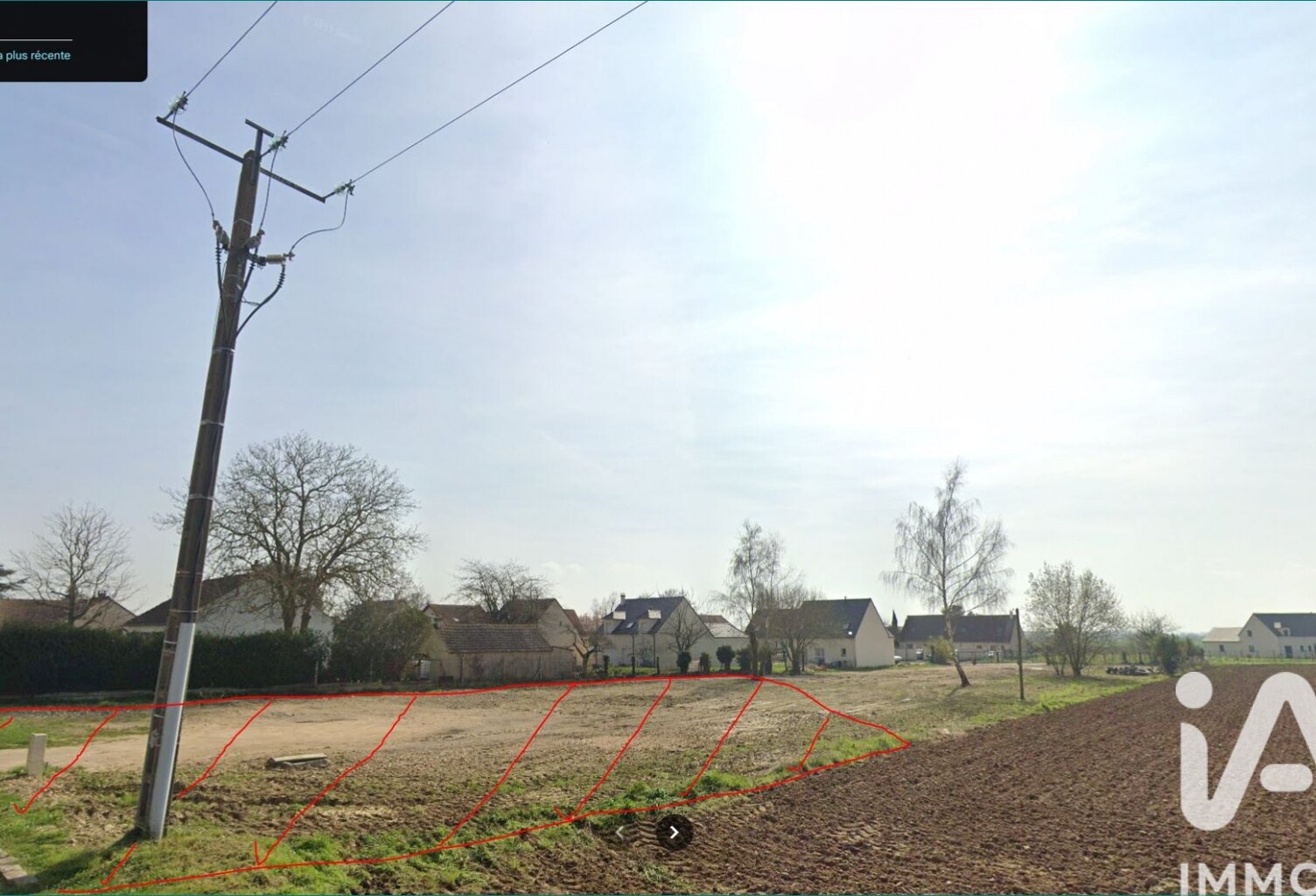 Vente Terrain 706 m&sup2; — photo 1