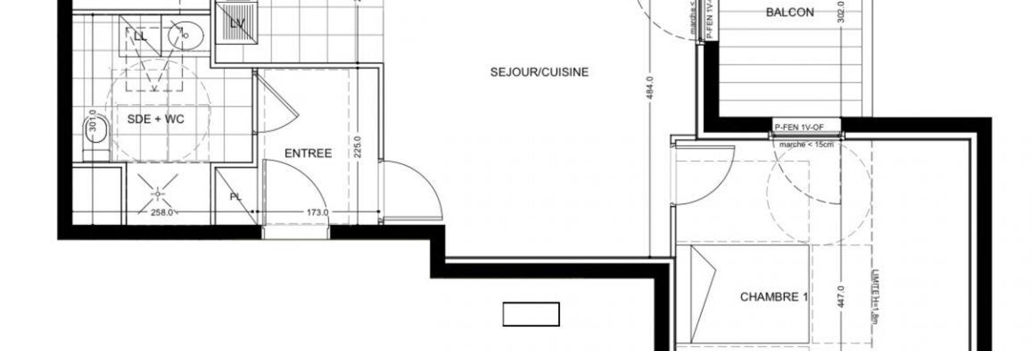 Appartement 2 Pièces 48 m² à vendre à Saint-Pierre-du-Perray (91280)