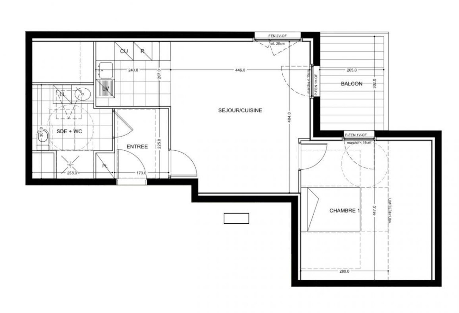 Vente Appartement 2 pièces — photo 1