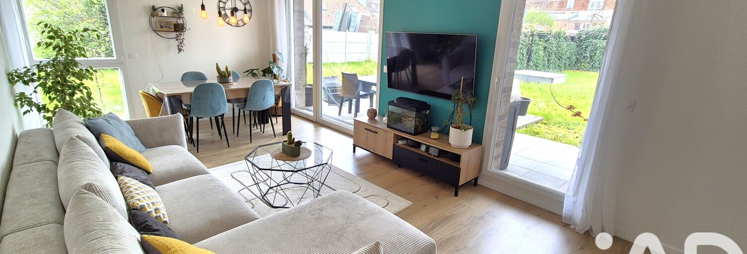 Appartement 3 Pièces 66 m² à vendre à Mons-en-Barœul (59370)