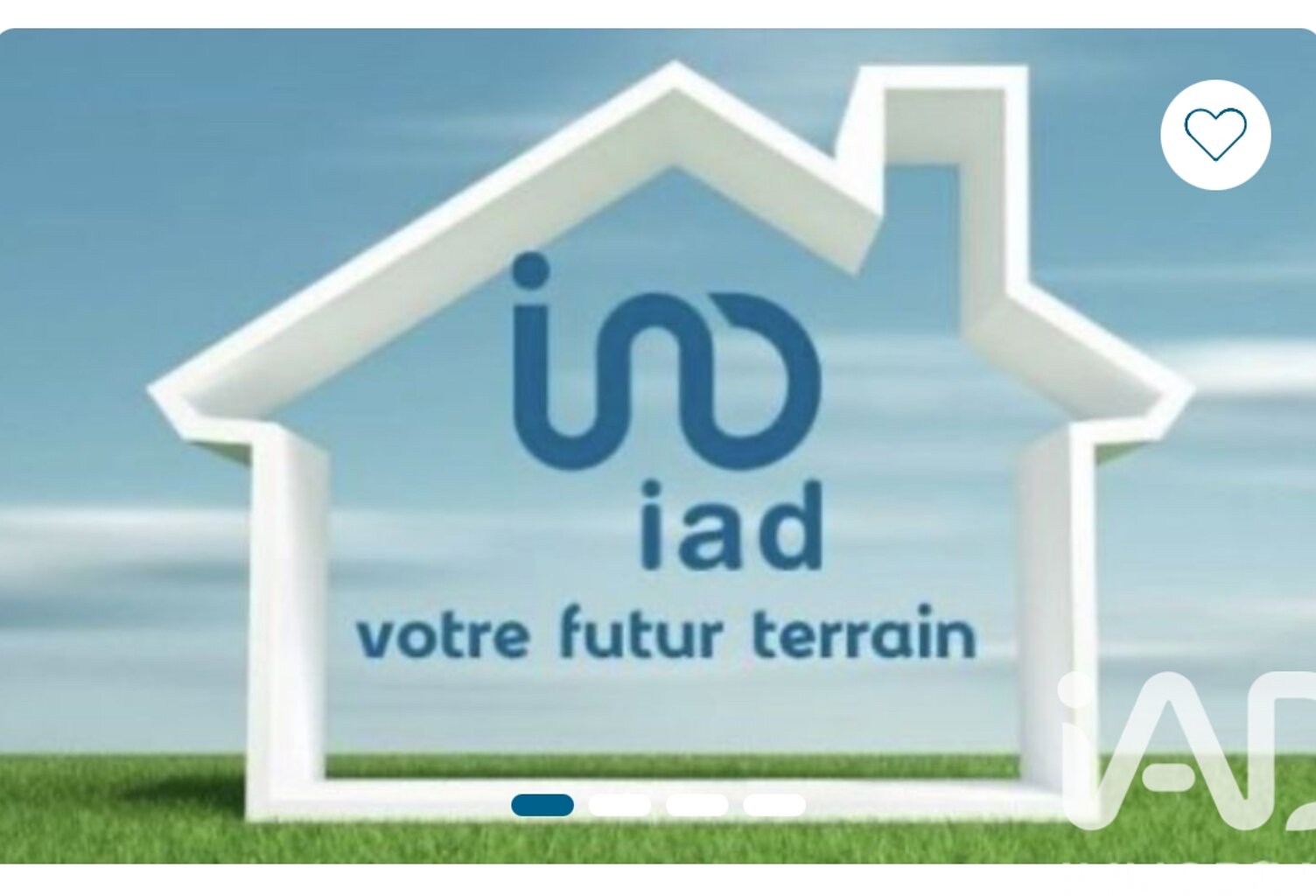 Vente Terrain à bâtir 293 m&sup2; — photo 1