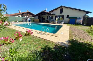 Maison 4 pièces (DPE C) avec piscine 10X5 et garage au centre de SAINT MARTIN D'ONEY (40) sur terrain 800M2 — photo du bien