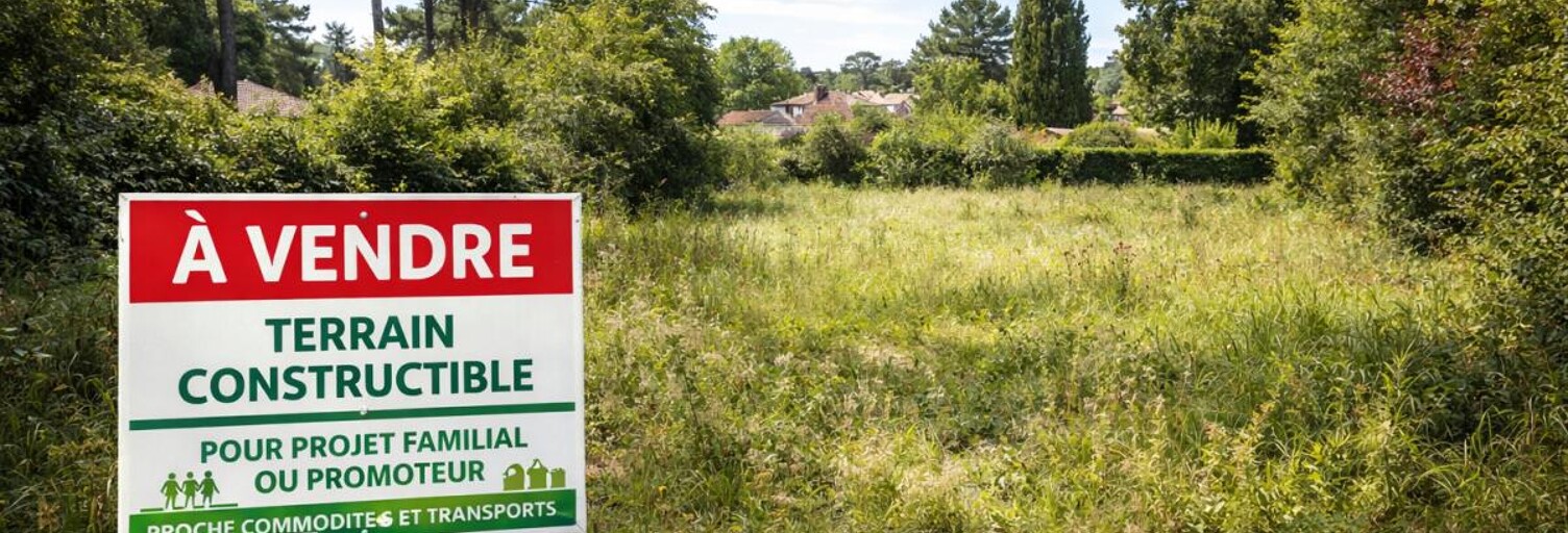 Terrain  1089 m² à vendre à Bordeaux (33000)