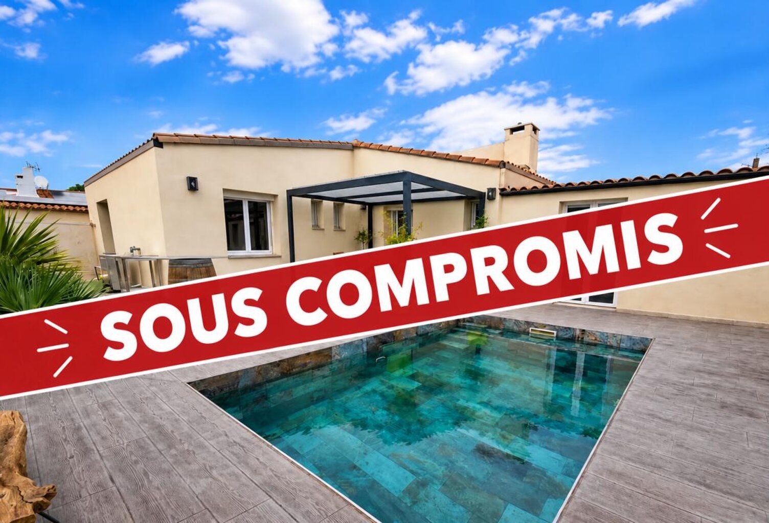 Maison T5 de plain-pied aux prestations soignées/piscine/garage — photo 1