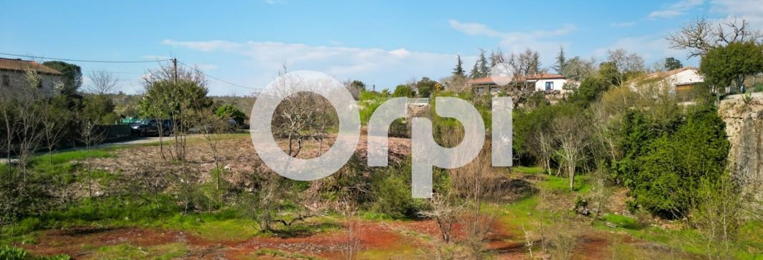 Terrain  3905 m² à vendre à Ruoms (07120)