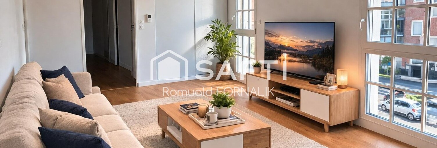 Appartement 3 Pièces 70 m² à vendre à Lens (62300)