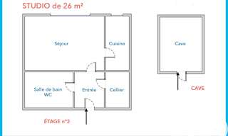Appartement 1 Pièce 26 m² à vendre à Saint-Germain-en-Laye (78100)