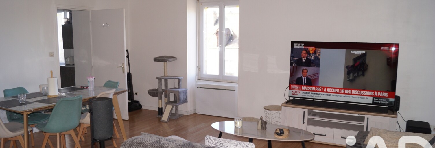 Appartement 3 Pièces 58 m² à vendre à Fresnay-sur-Sarthe (72130)