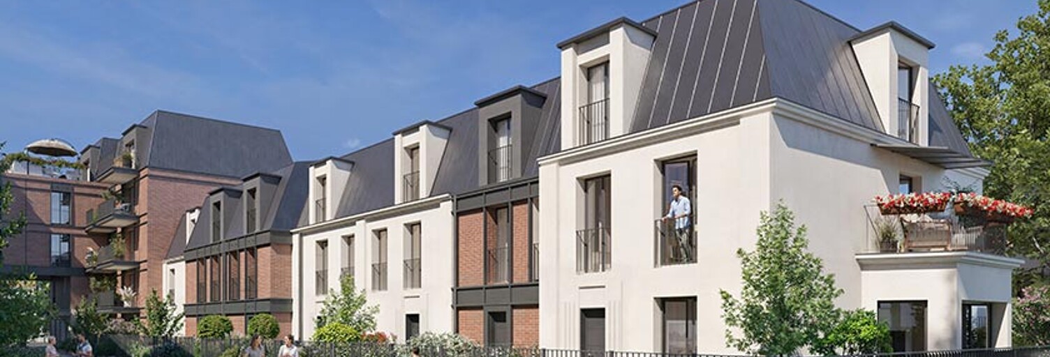 Appartement neuf T1, T2, T3, T4, T5 Pièce 29 à 120 m² à vendre à Villeneuve-la-Garenne (92390)