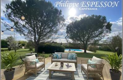 MAISON COMTEMPORAINE SUR TERRAIN DE 9430M2 AVEC PISCINE SAINT PARDOUX ISAAC — photo du bien