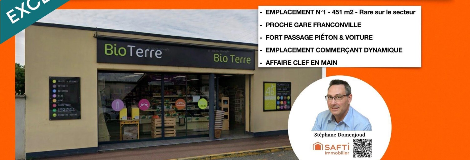 Commerce  451 m² à vendre à Franconville (95130)