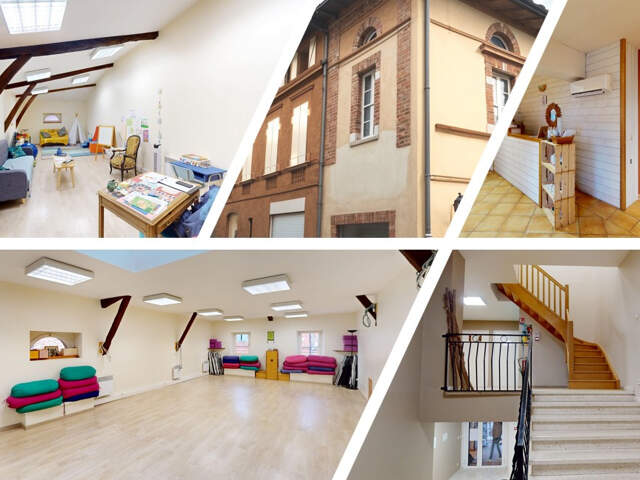 IMMEUBLE AVEC 8 LOCAUX COMMERCIAUX et PROFESSIONNELS — photo du bien