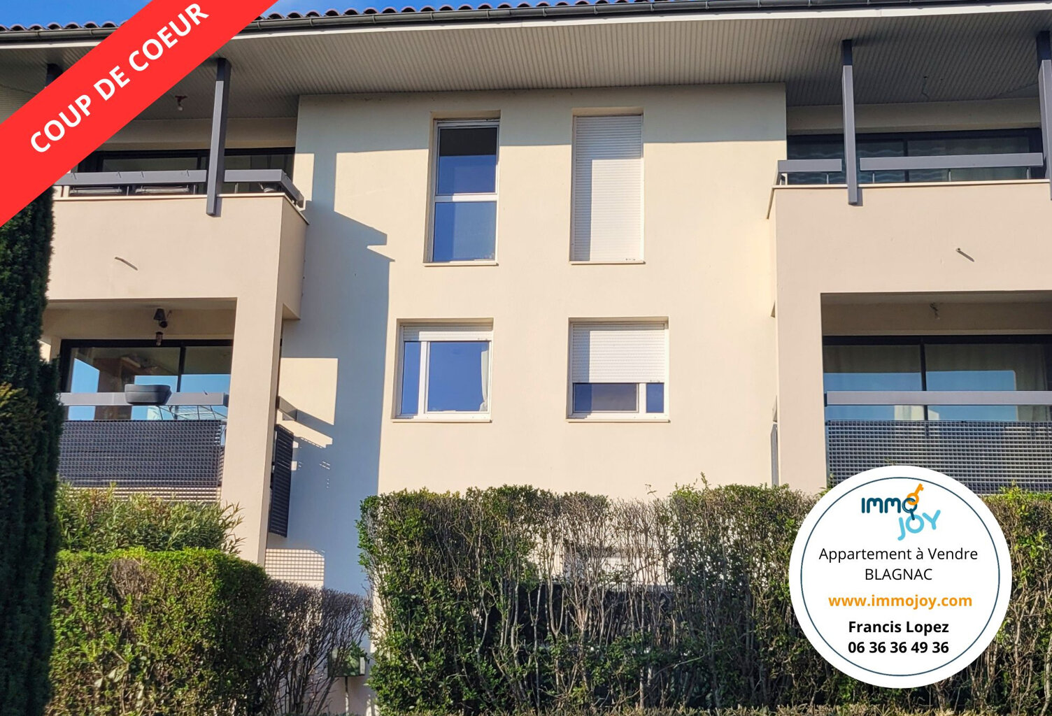 À VENDRE APPARTEMENT BLAGNAC   BIEN ATYPIQUE À FORT POTENTIE — photo 1