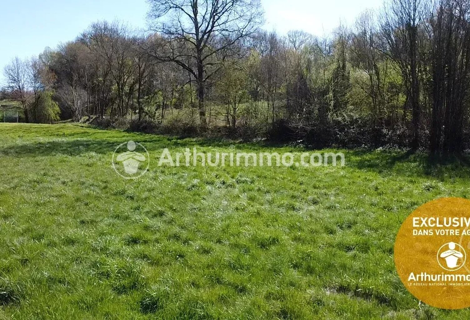 Terrain à bâtir au calme – 1400 m² à 5 min de Saint-Astier — photo 1