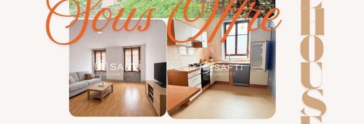 Appartement 2 Pièces 61 m² à vendre à Mulhouse (68100)