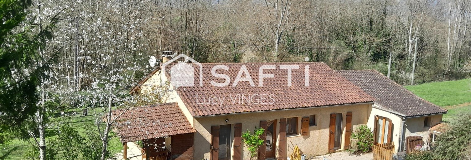 Maison 5 Pièces 100 m² à vendre à Cazals (46250)