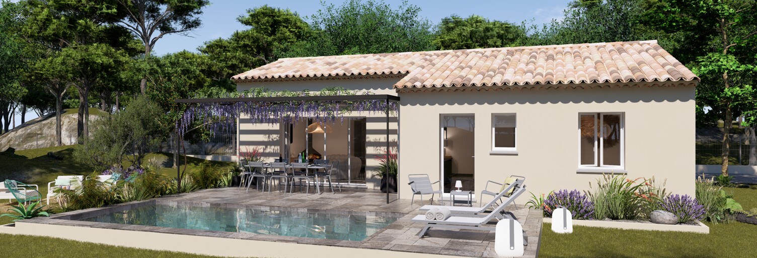 Maison 95 m² à construire Fontvieille (13990)