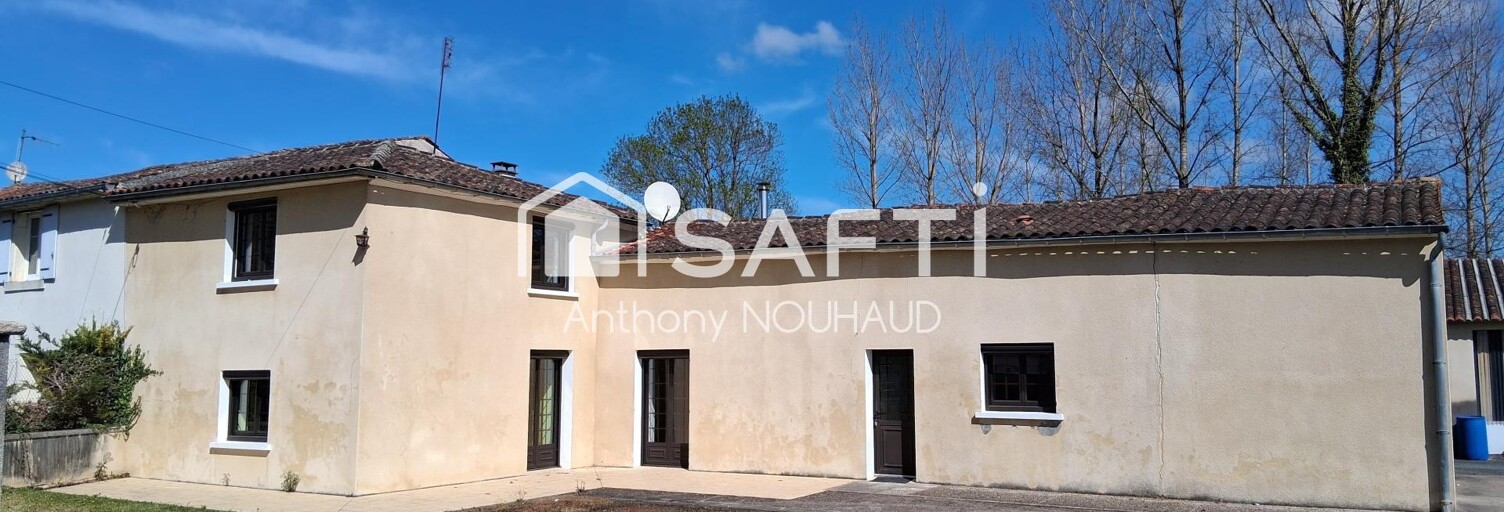 Maison 5 Pièces 132 m² à vendre à Gensac-la-Pallue (16130)