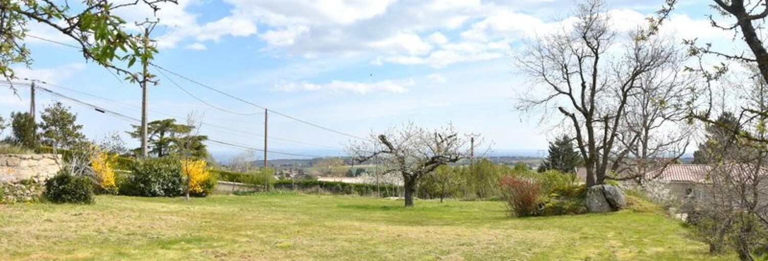 Terrain  681 m² à vendre à Peaugres (07340)